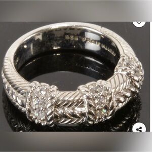 Judith Ripka 925 sterling silver Ring